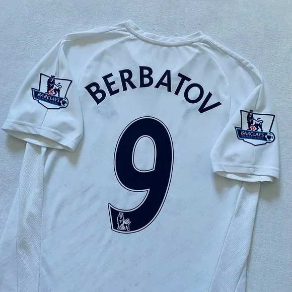 Tottenham Berbatov 2007 08 home Premier League jersey - Picture 5 of 8